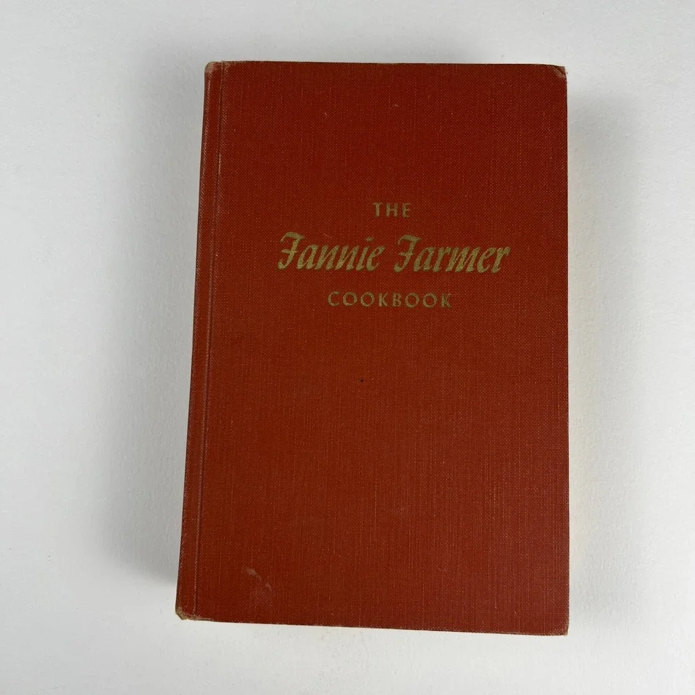 Fannie Farmer Cookbook 11th Edition Red Hardcover 1965 Vintage Little Brown Book